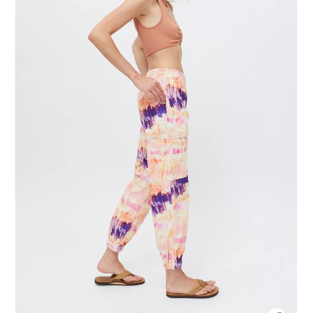 NEW UO tie dye jogger corduroy pant w/pockets (S, M, XXXL) - Picture 3 of 11
